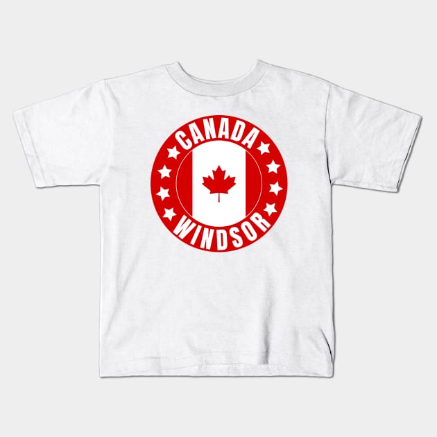 Windsor Kids T-Shirt by footballomatic